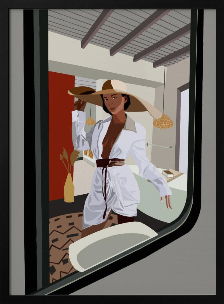 Chique reflectie | Poster