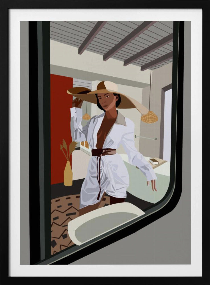 Chique reflectie | Poster