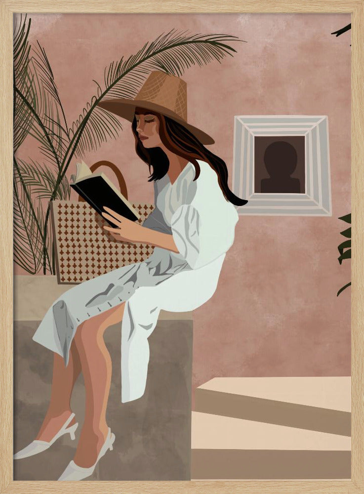 Peaceful Reading Nook | Poster