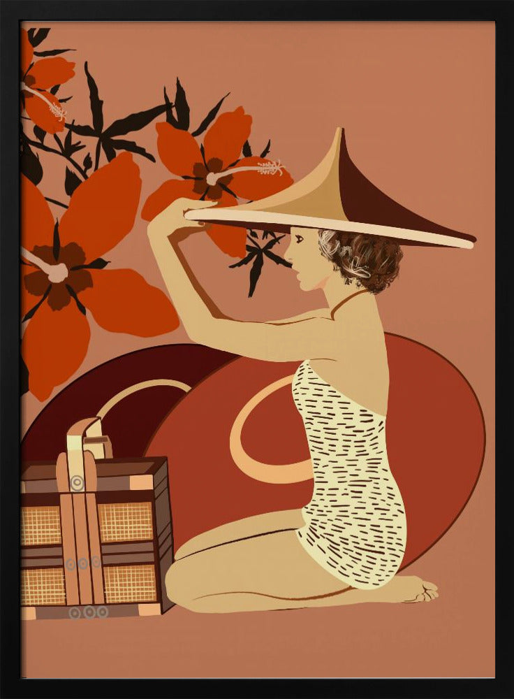 Elegante reflectie | Poster