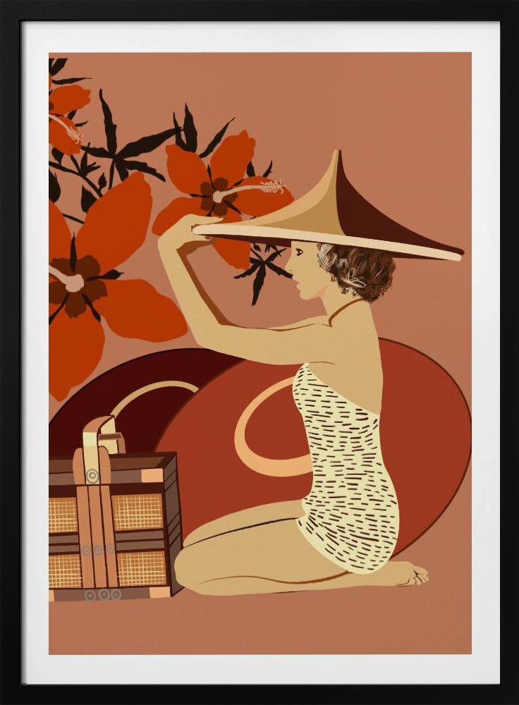 Elegante reflectie | Poster