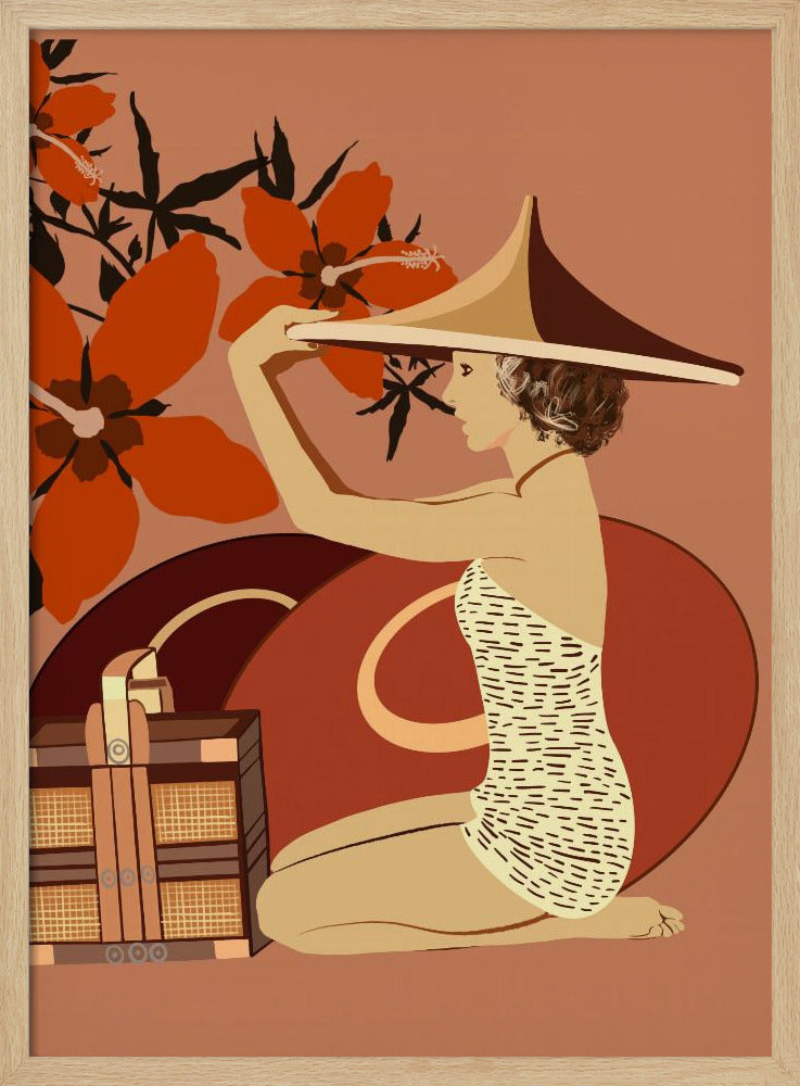 Elegante reflectie | Poster