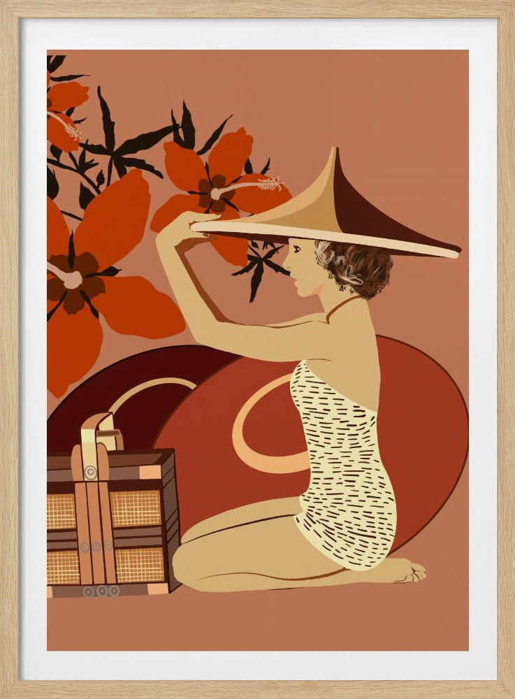 Elegante reflectie | Poster