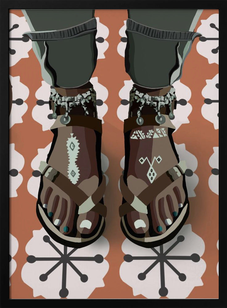 Patterned Steps | Poster