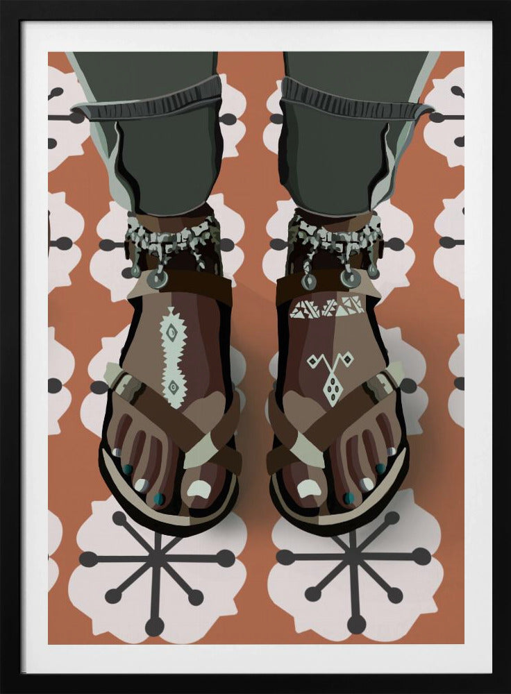 Patterned Steps | Poster