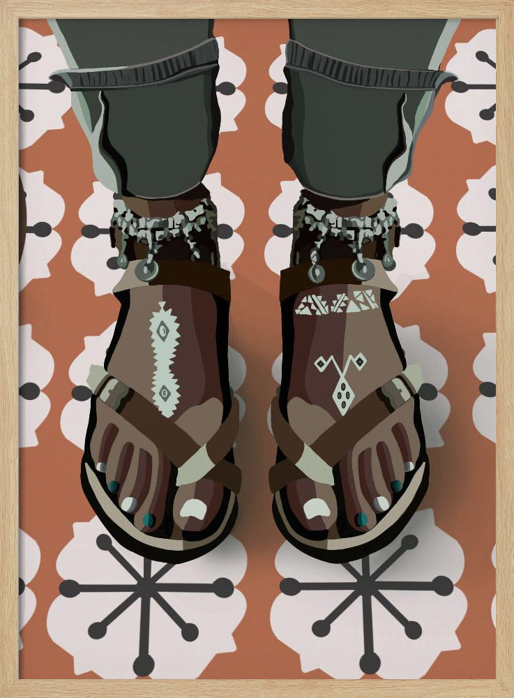Patterned Steps | Poster