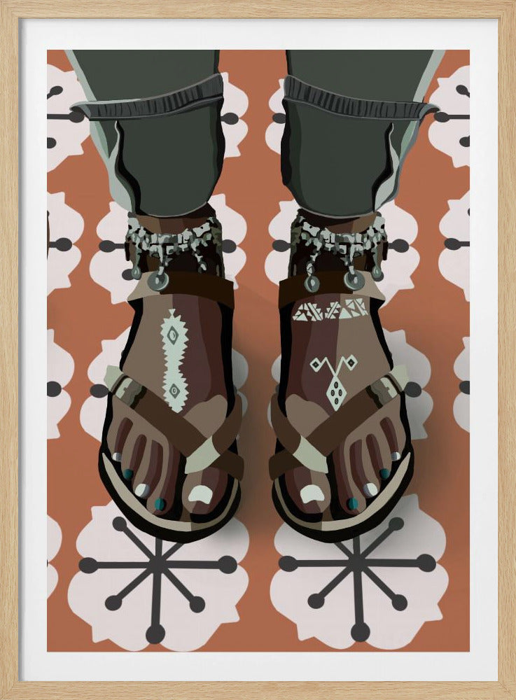 Patterned Steps | Poster
