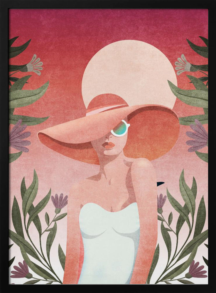 Zomerse elegantie | Poster