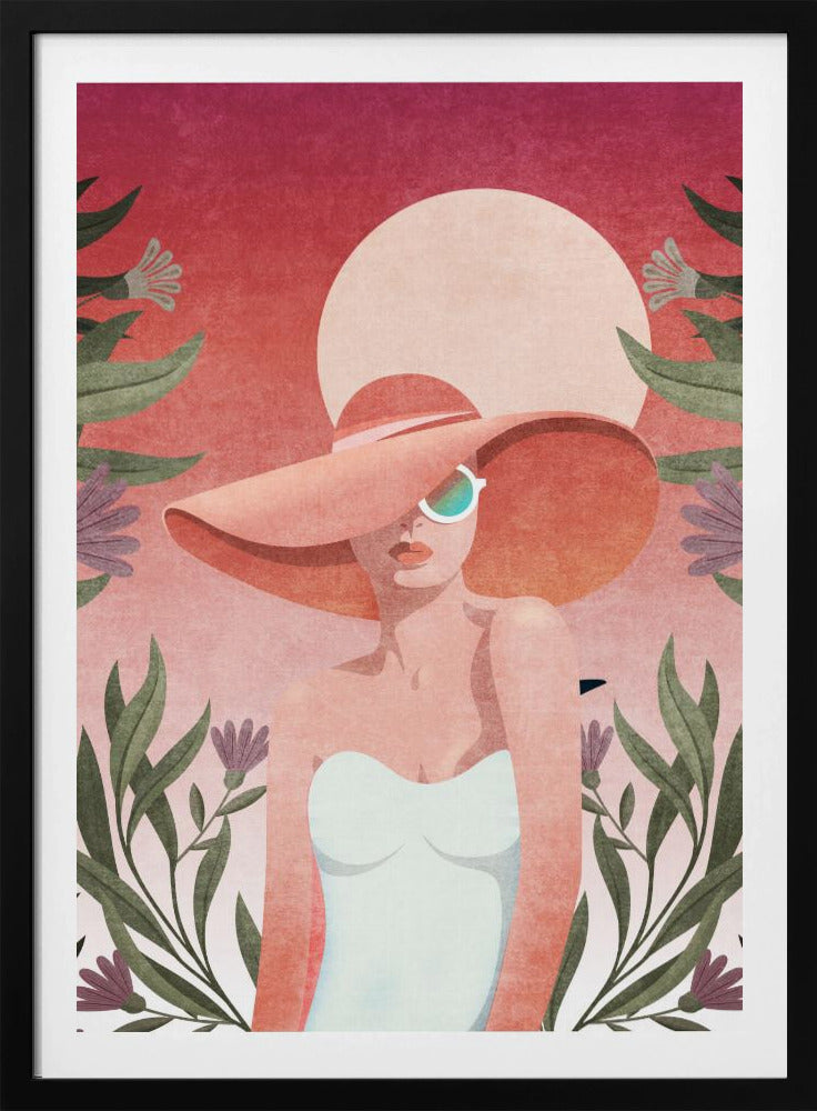 Zomerse elegantie | Poster