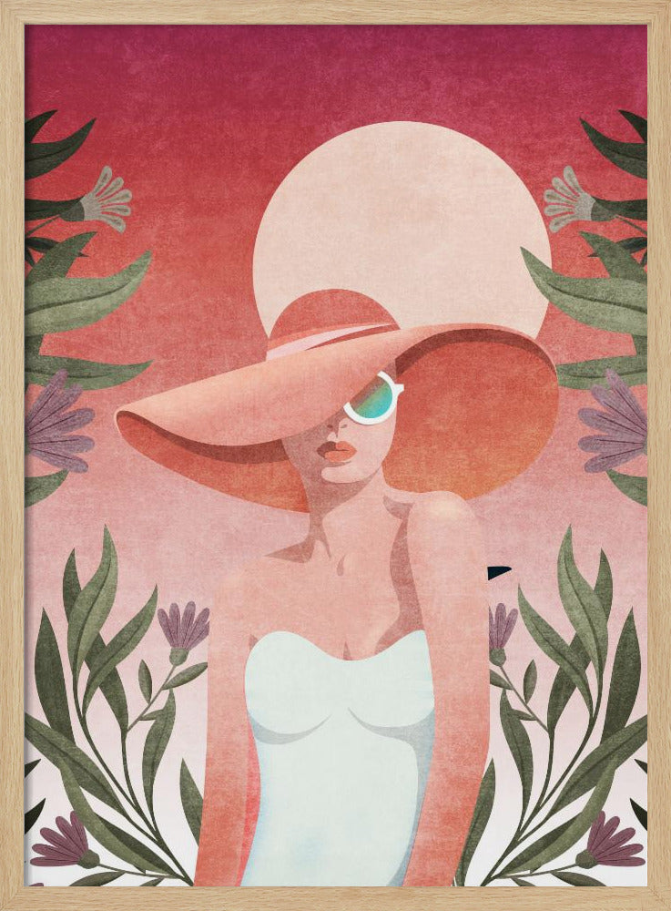 Zomerse elegantie | Poster