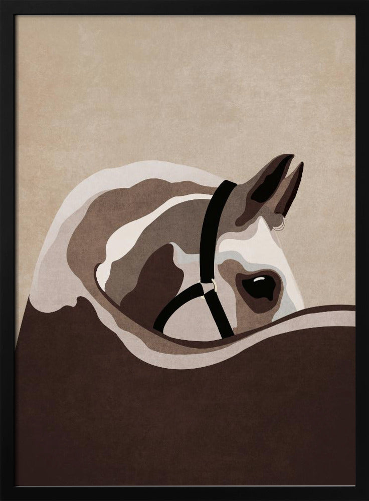 Majestueuze paardenblik | Poster