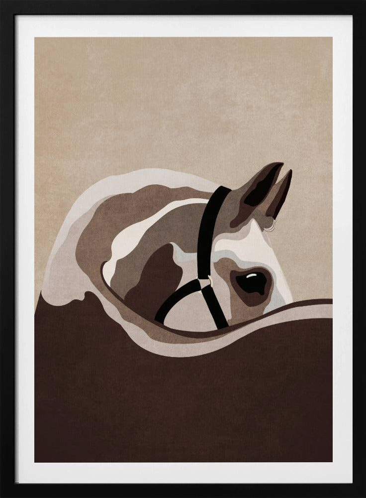 Majestueuze paardenblik | Poster