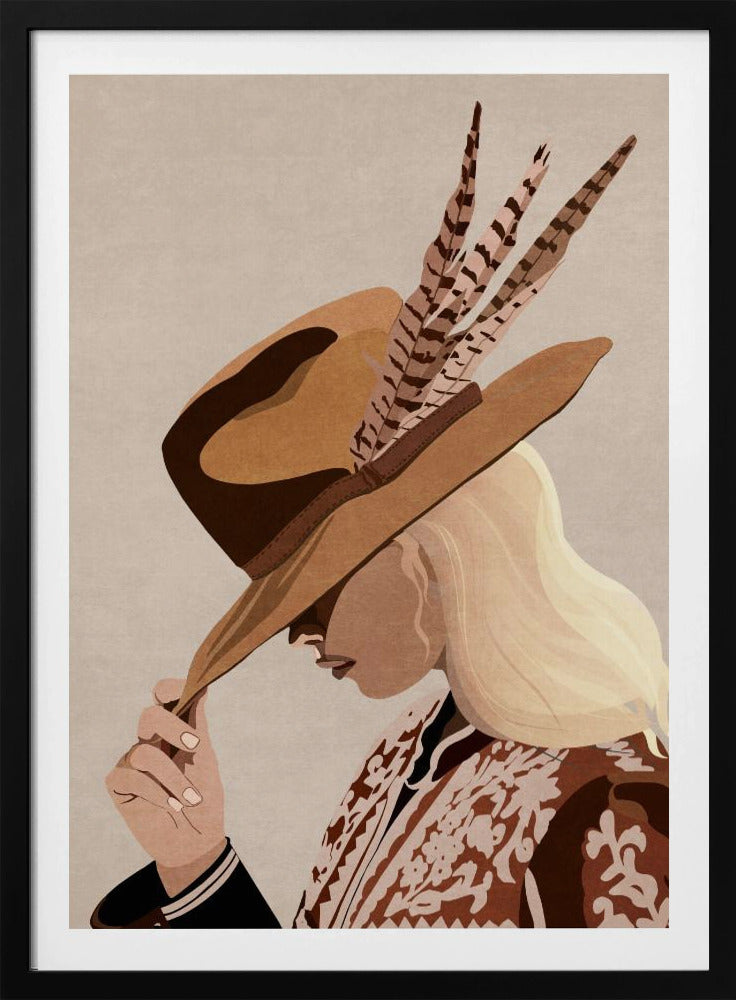 Feathered Elegance | Poster