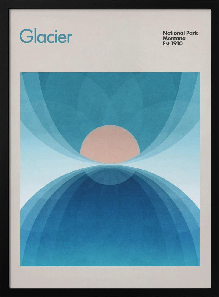 Serene Glacier View | Poster