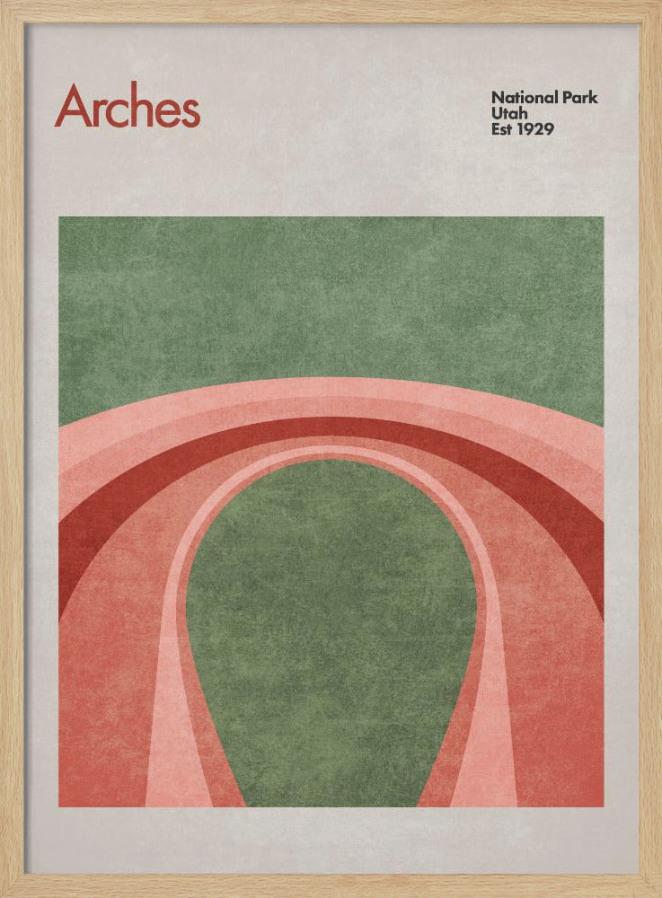 Abstracte bogen | Poster