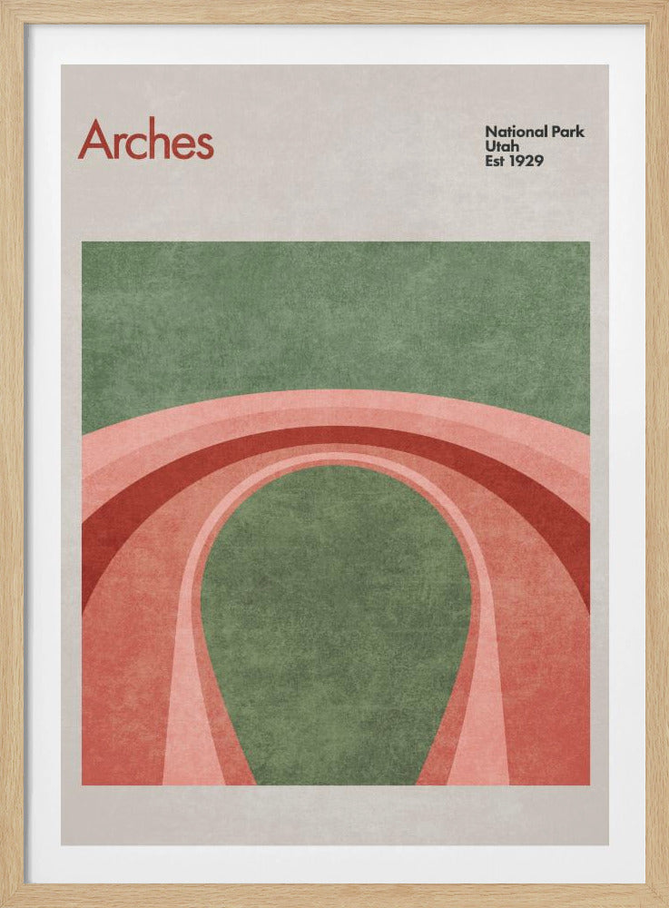 Abstracte bogen | Poster
