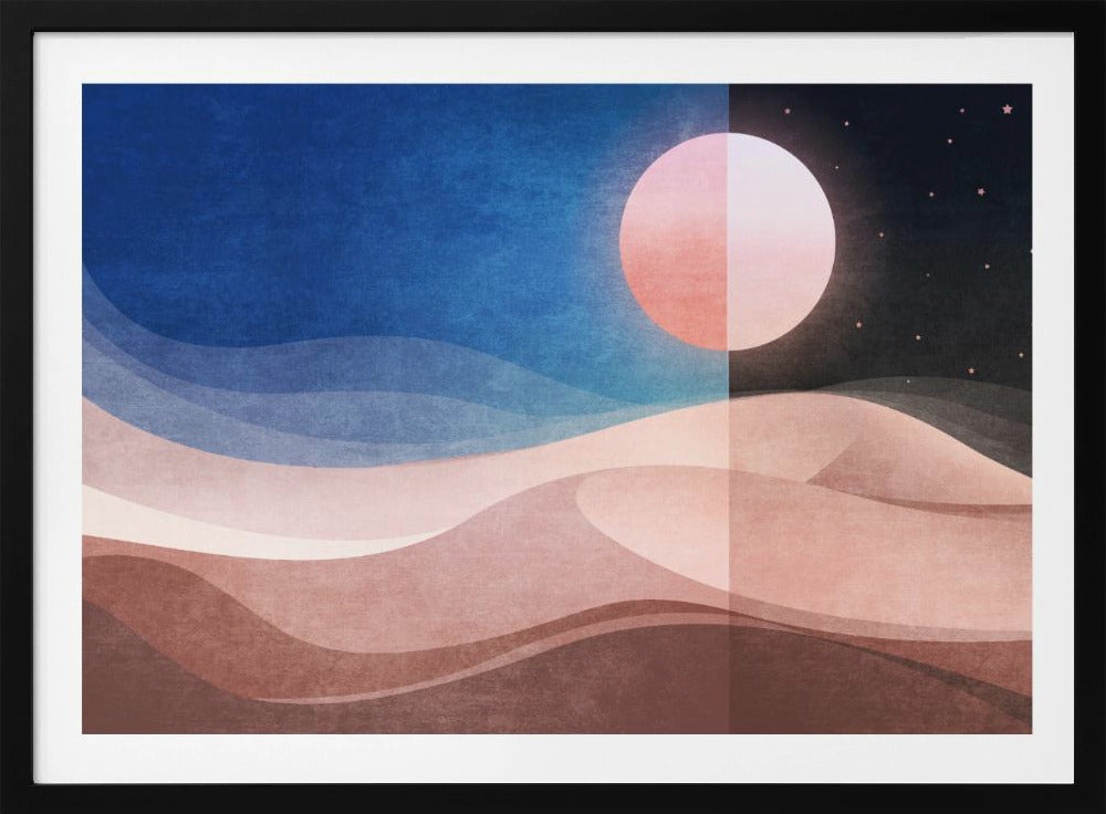 Dualiteit van duinen | Poster