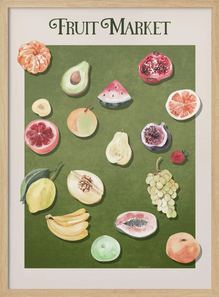 Kleurrijke oogst | Poster