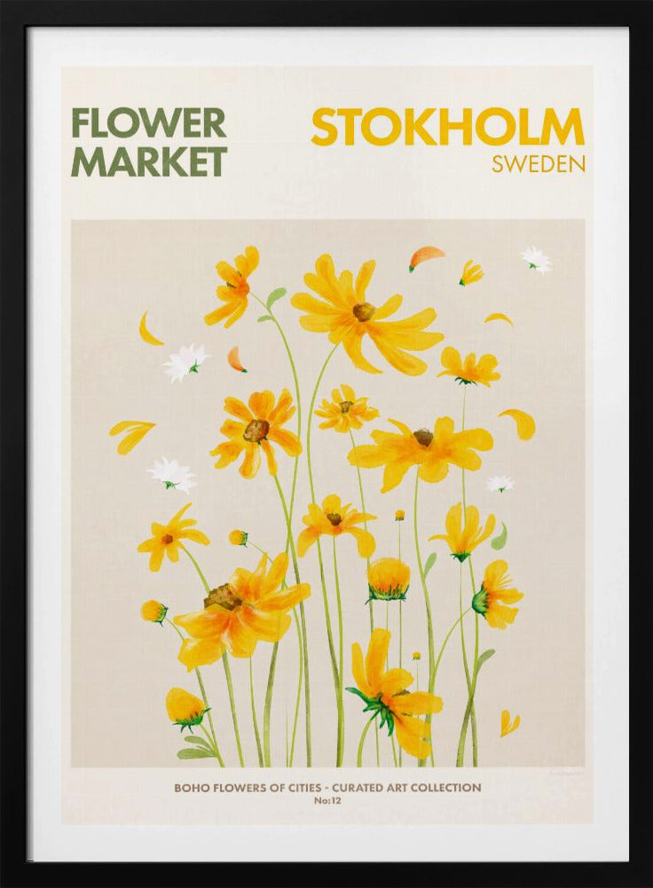 Stockholm bloeit | Poster