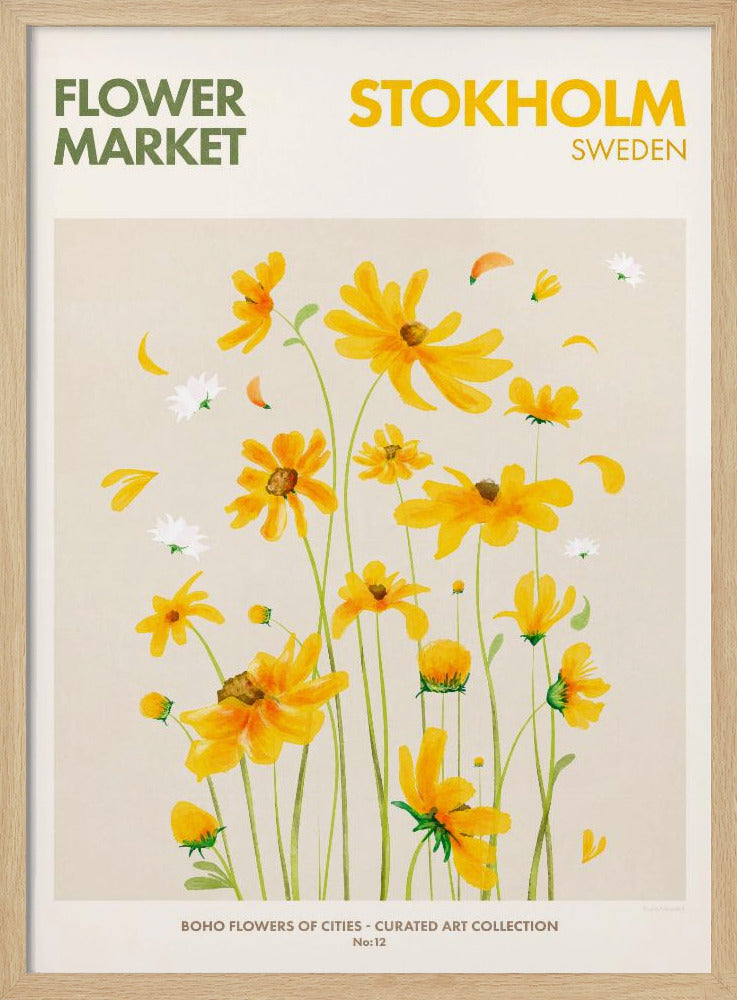 Stockholm bloeit | Poster