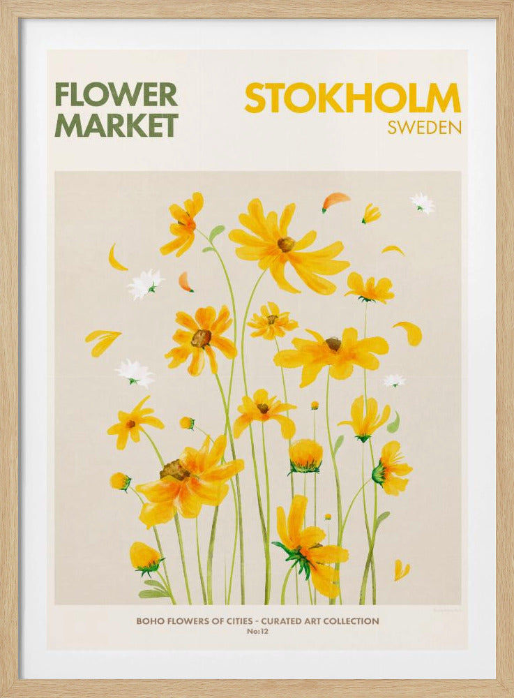 Stockholm bloeit | Poster