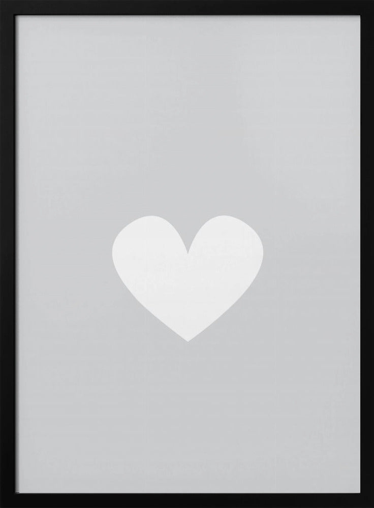 Klein Hart Grijs | Poster