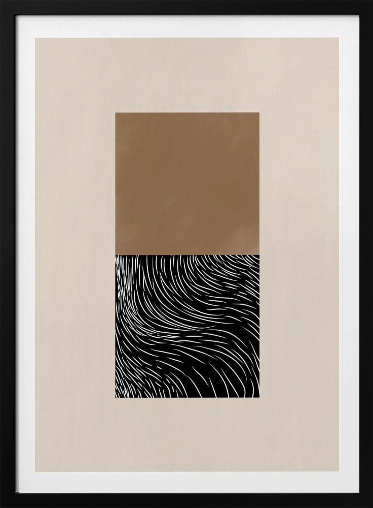 Geometrische en organische vormen | Poster