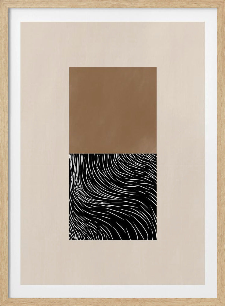 Geometrische en organische vormen | Poster