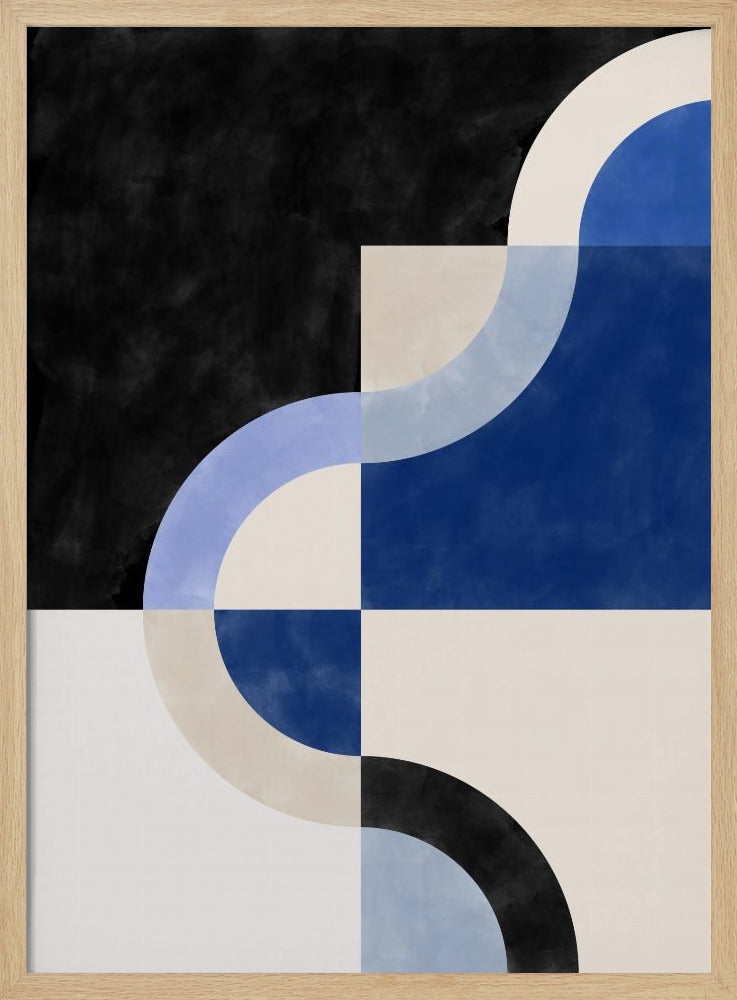 Gebogen Harmonie | Poster