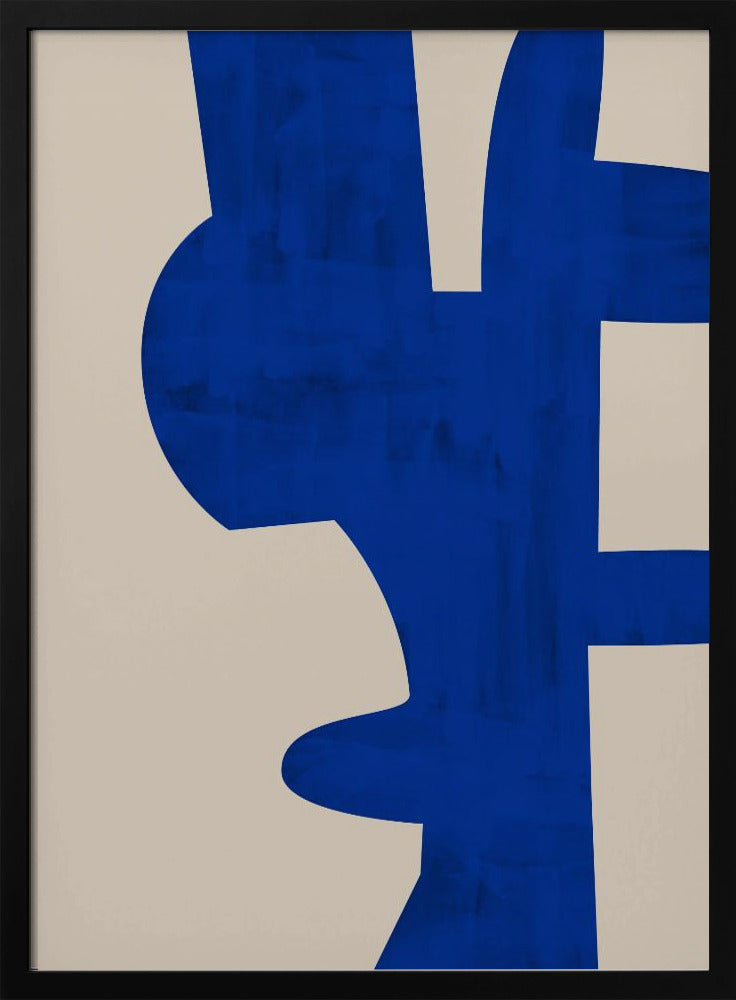 Schaduwen van Blauw | Poster