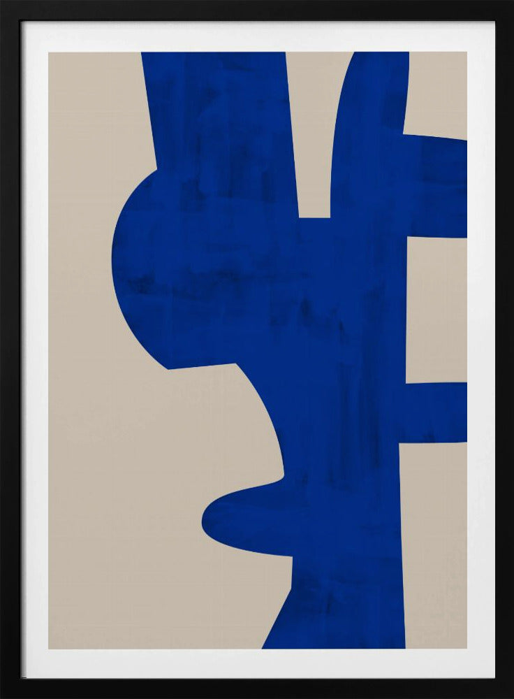 Schaduwen van Blauw | Poster