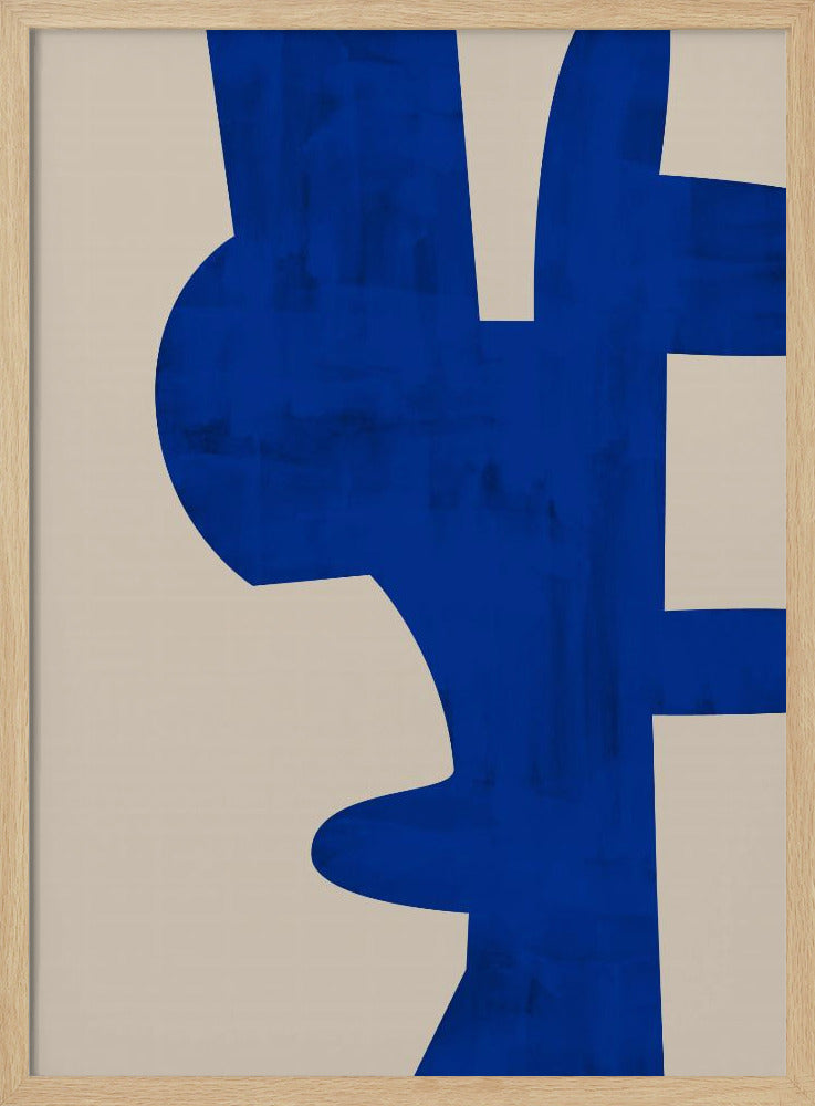 Schaduwen van Blauw | Poster