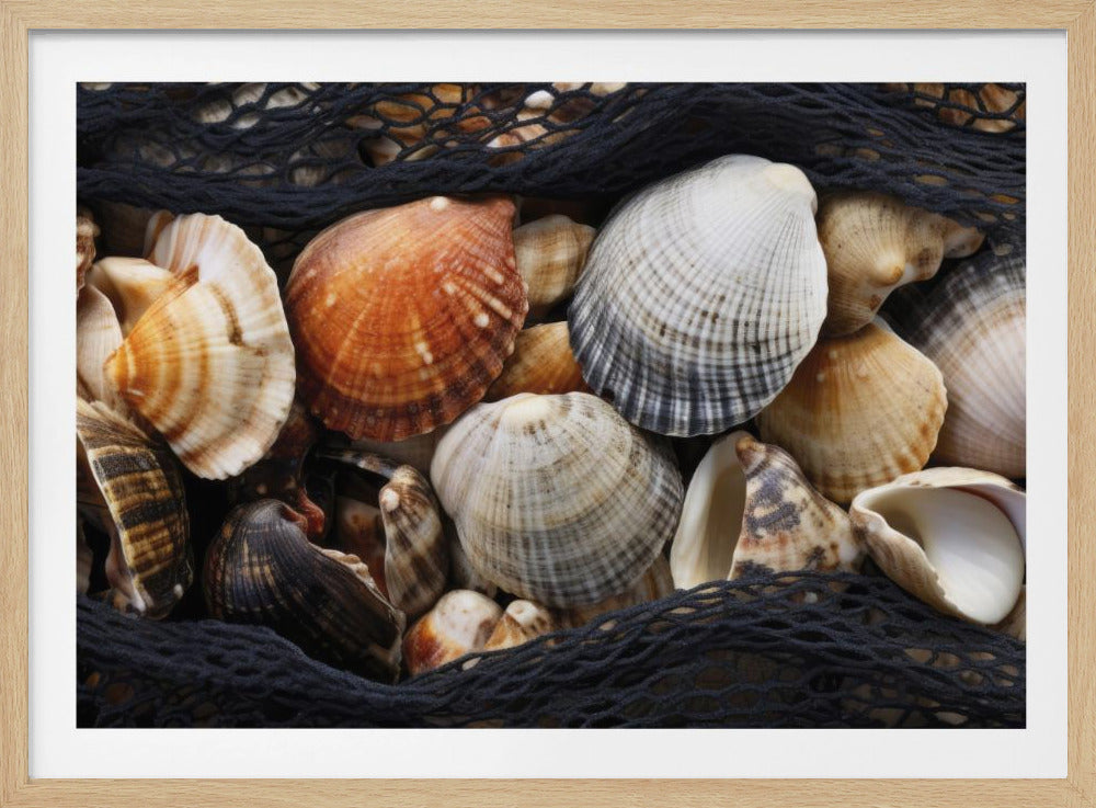 Schelpenwandtapijt | Poster