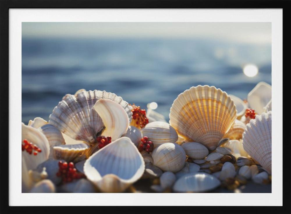 Zeeschelpensereniteit | Poster