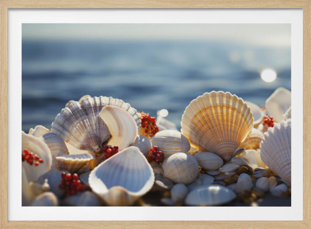 Zeeschelpensereniteit | Poster