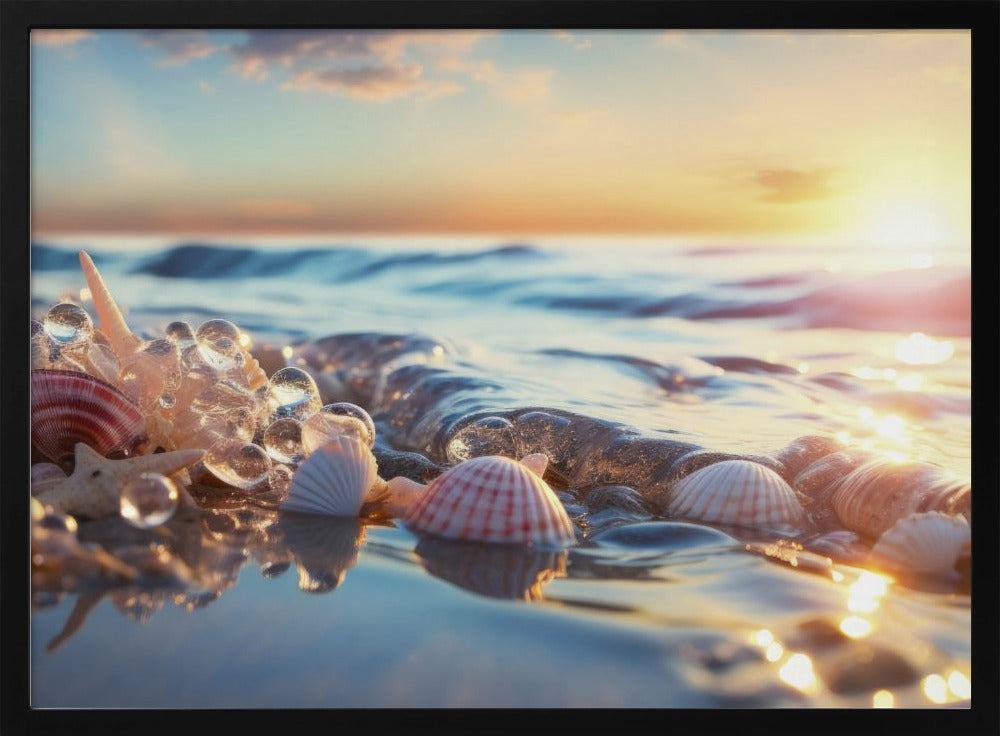 Zeeschelpensereniteit | Poster