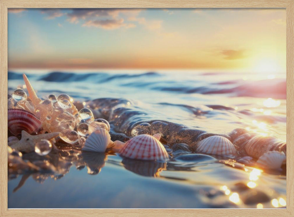 Zeeschelpensereniteit | Poster