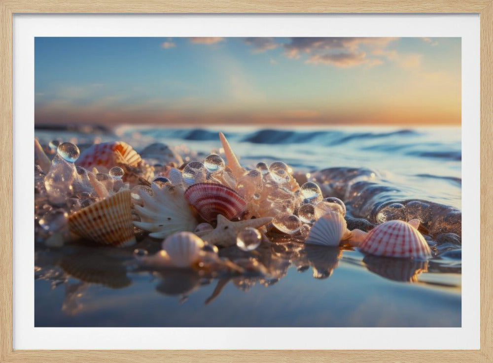 Zeeschelpensereniteit | Poster