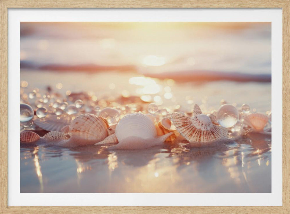 Zeeschelpensereniteit | Poster