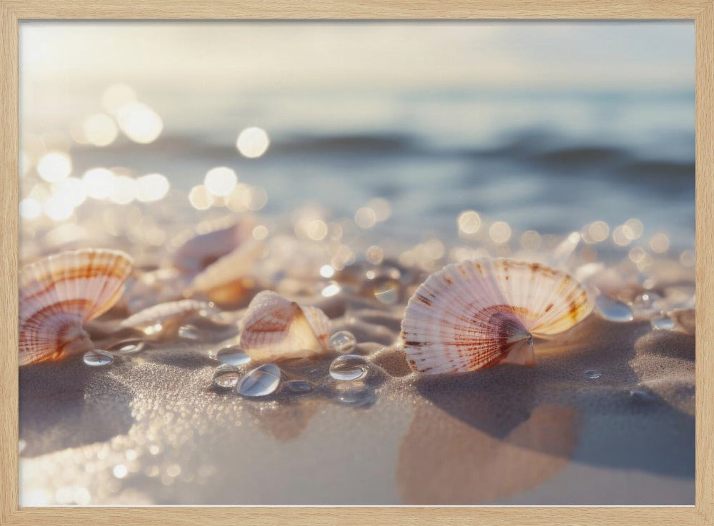 Zeeschelpensereniteit | Poster