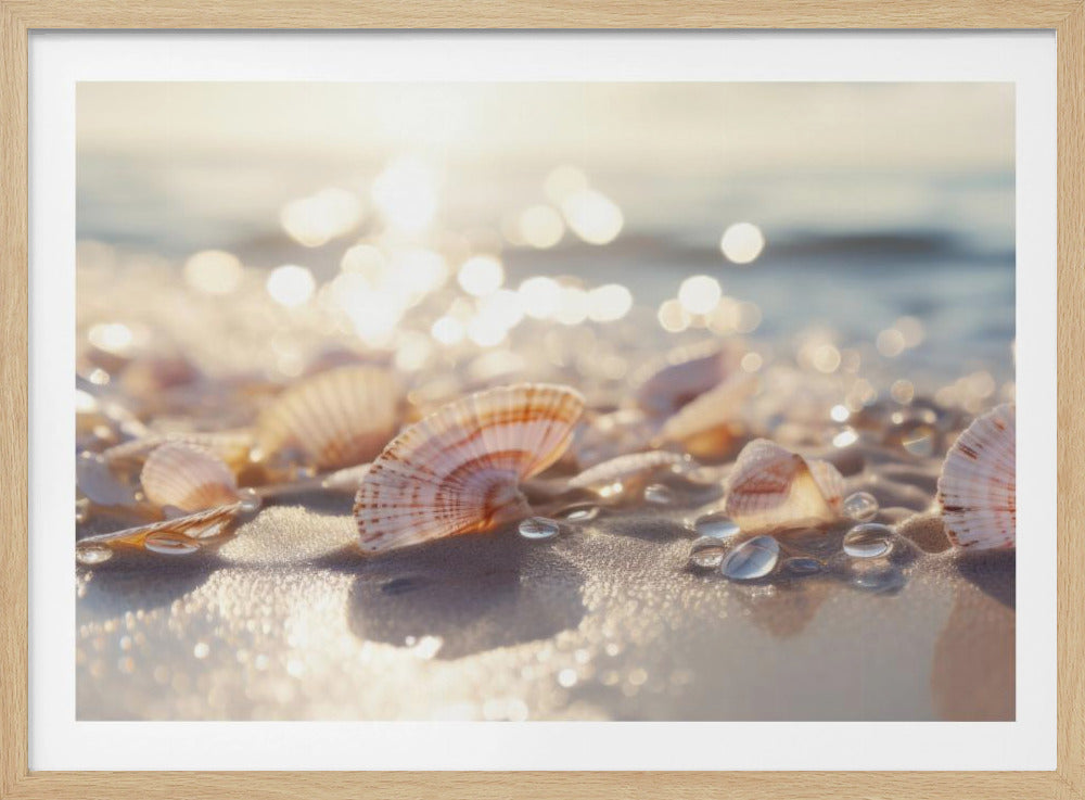 Zeeschelpensereniteit | Poster