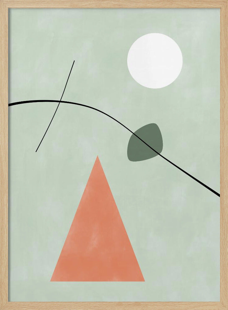 Vormen in harmonie | Poster