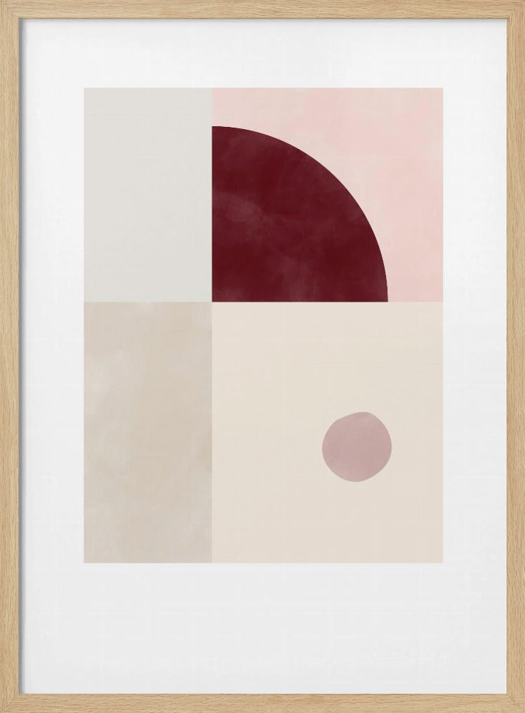 Geometrische harmonie | Poster