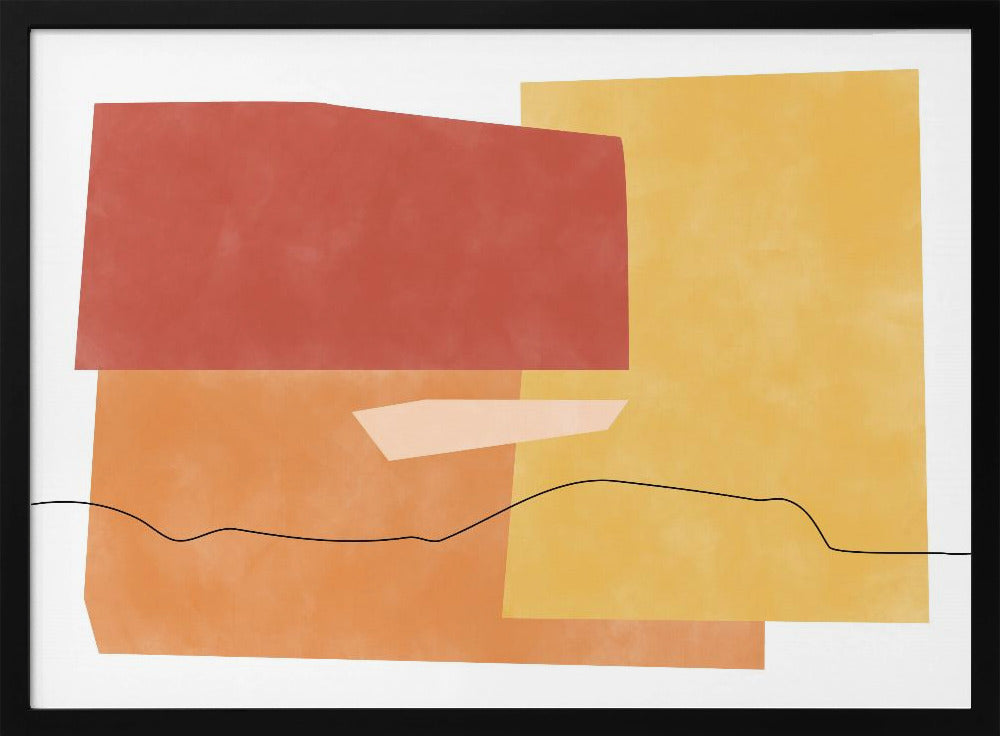 Abstracte Horizonten | Poster