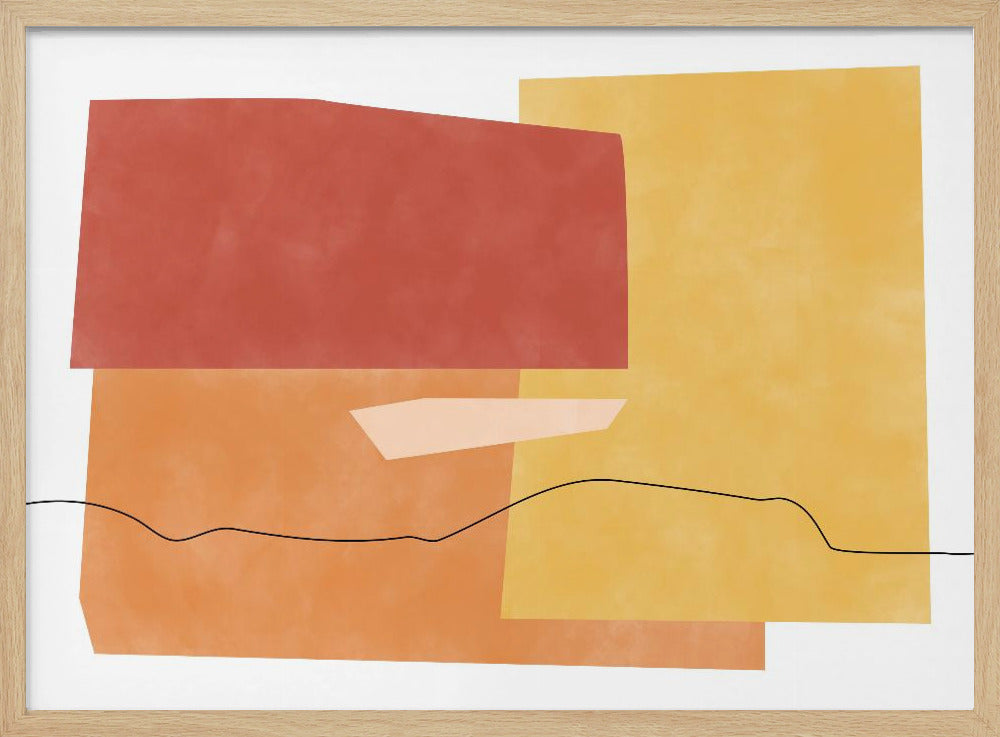 Abstracte Horizonten | Poster