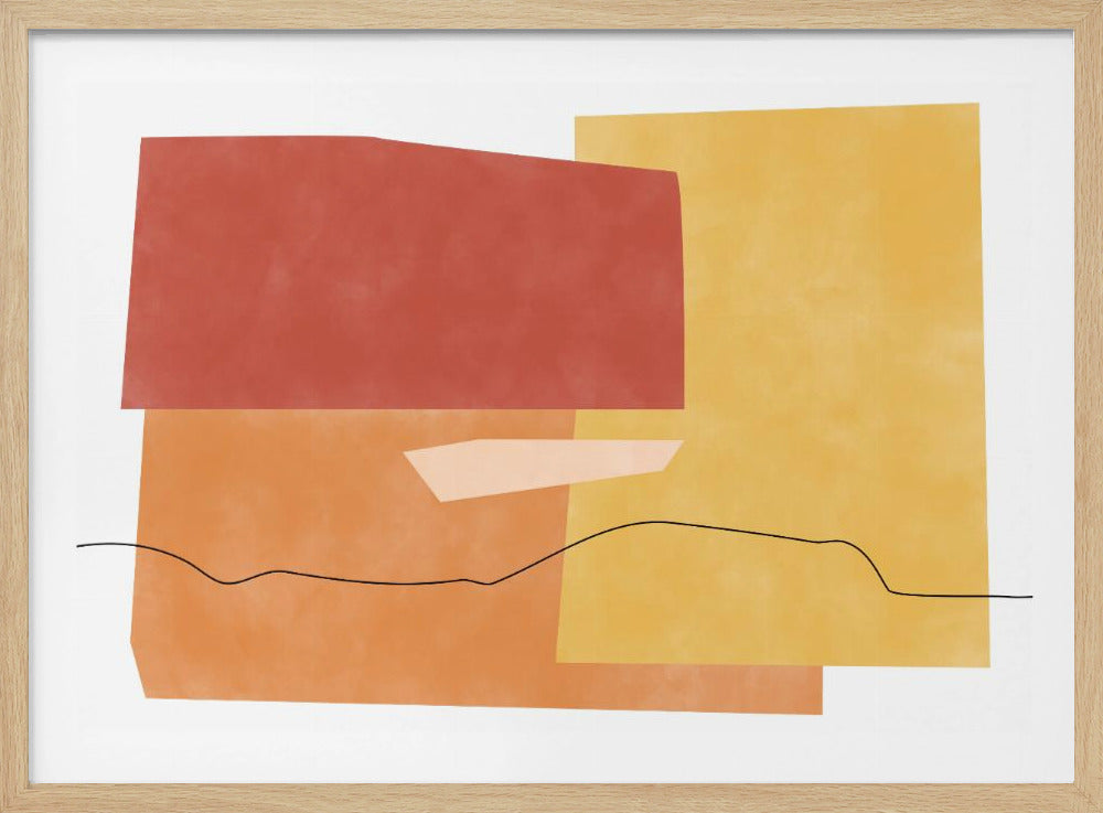 Abstracte Horizonten | Poster