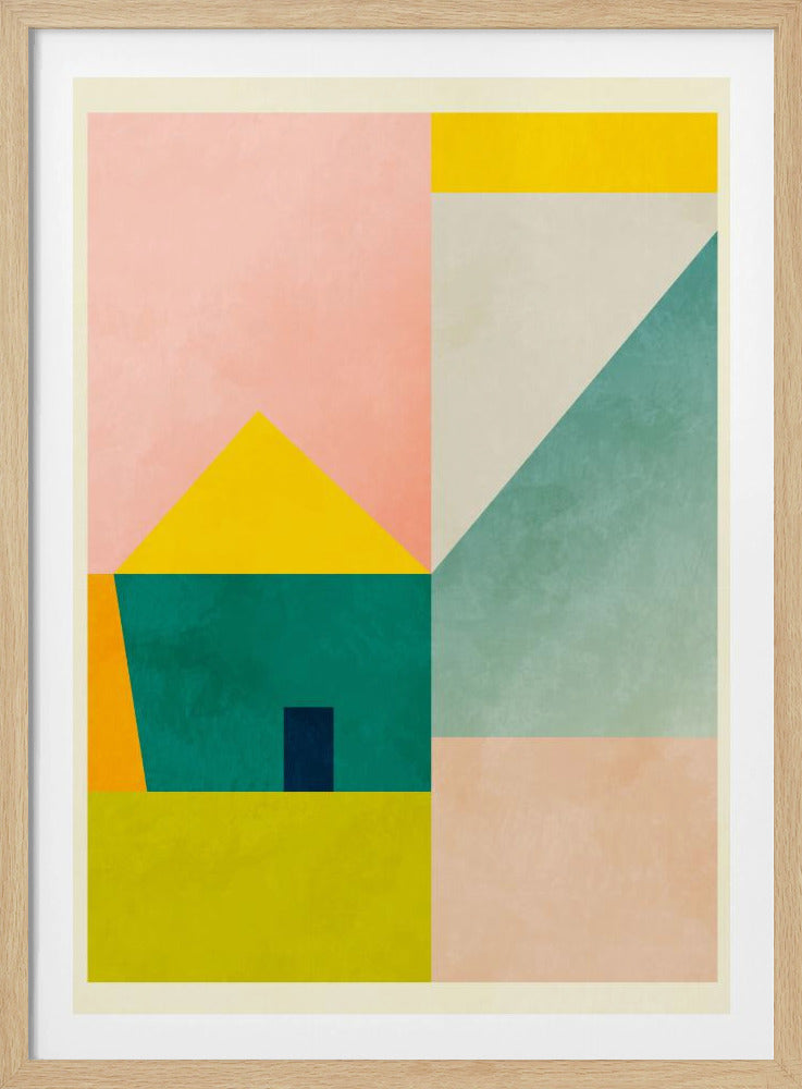 Ruimtes 3 Huis | Poster