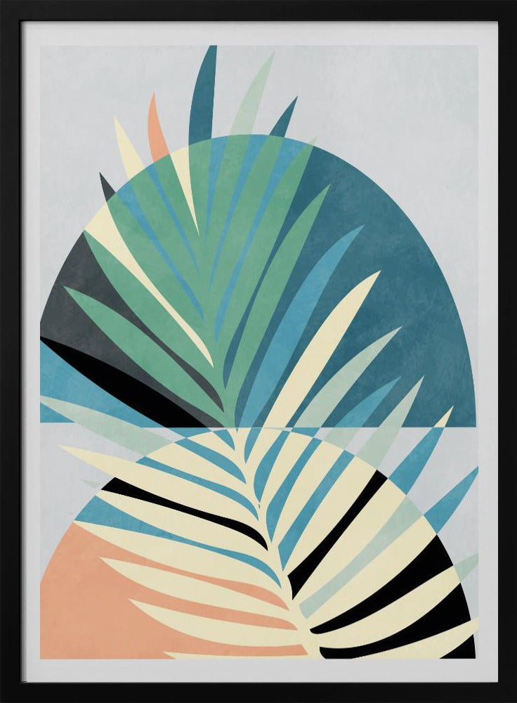 Ruimtes Blauw Kopie | Poster