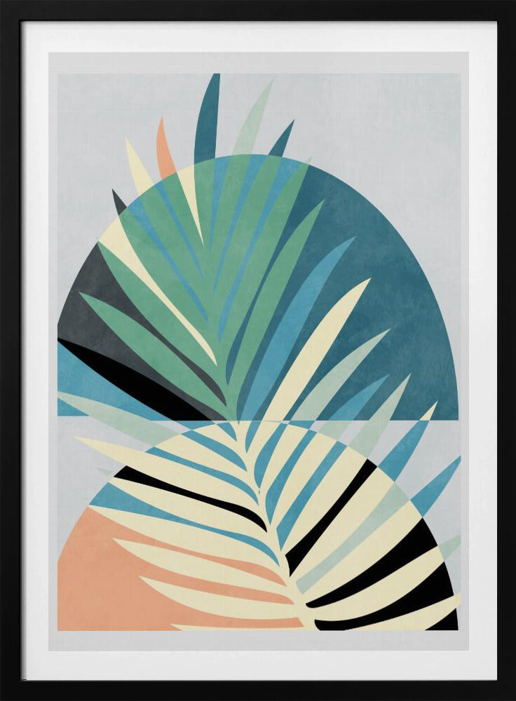 Ruimtes Blauw Kopie | Poster