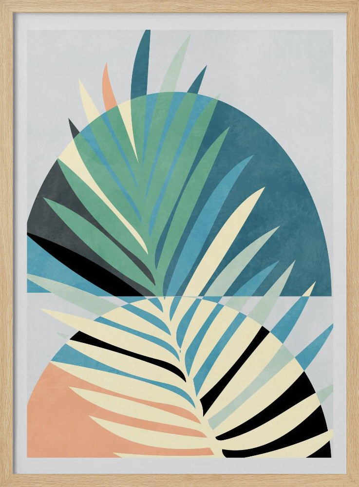 Ruimtes Blauw Kopie | Poster